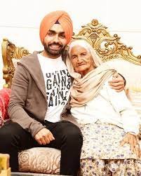 Ammy Virk with his Grandmother