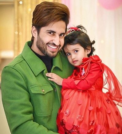 Jassi Gill with his Daughter