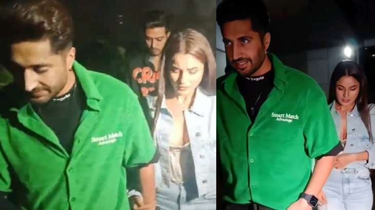 Video of Shehnaaz Gill-Jassie Gill walking hand-in-hand goes viral